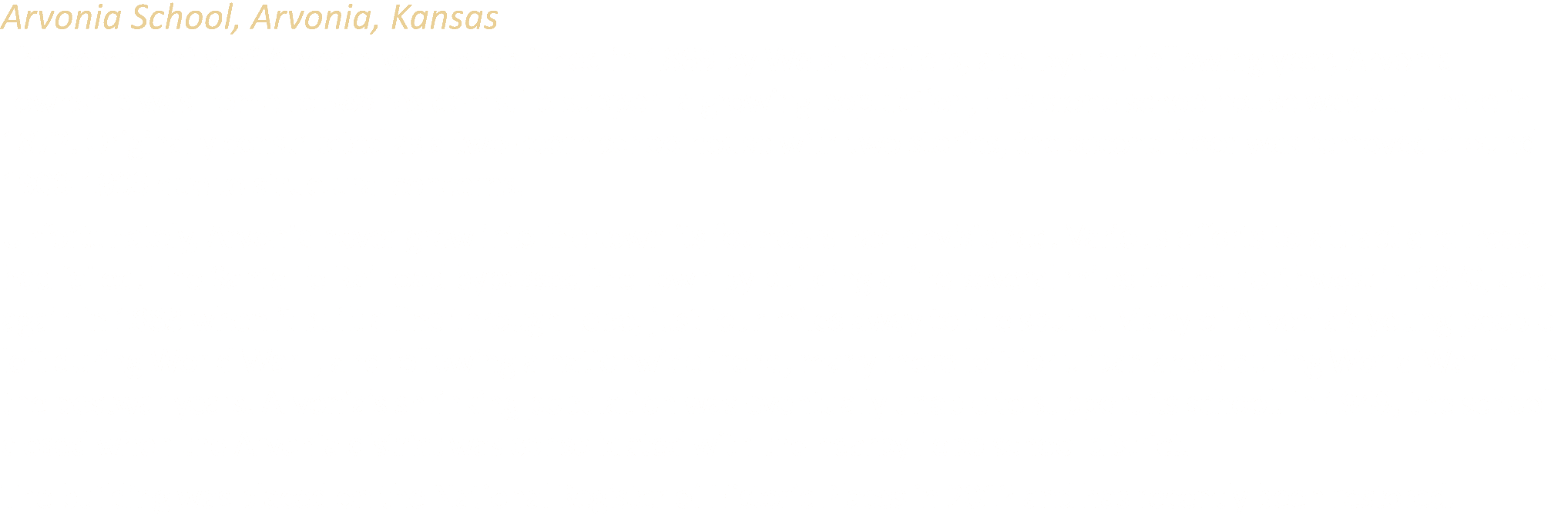 Arvonia School, Arvonia, Kansas The community of Arvonia was established in 1869 by Welsh settlers, and by the follow...