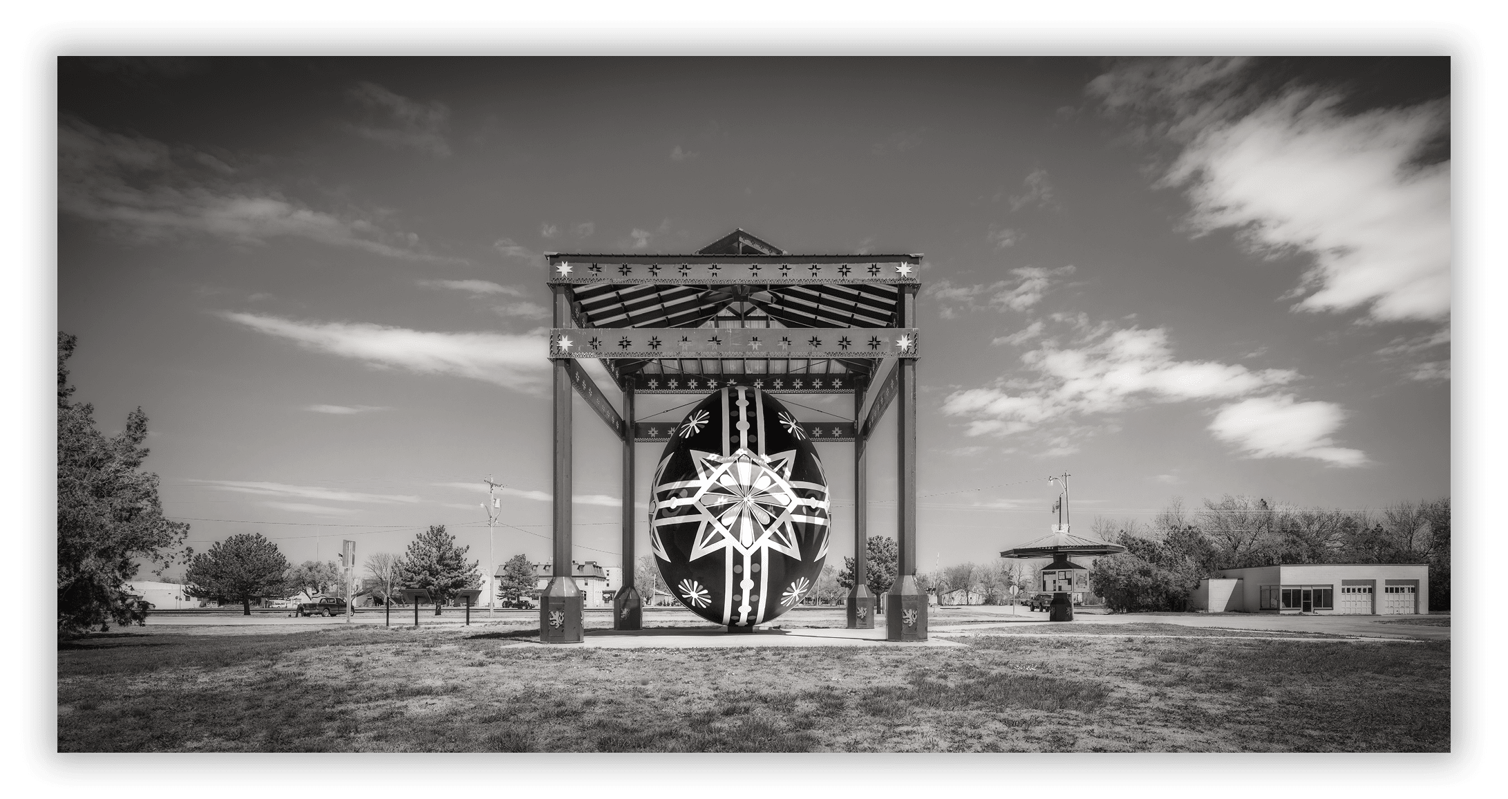 World's Largest Czech Egg, Wilson, KS