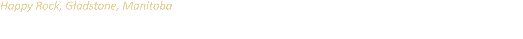 Happy Rock, Gladstone, Manitoba Officially unveiled in 1993, this 3,000 pound, 36 foot tall fiberglass statue was cre...
