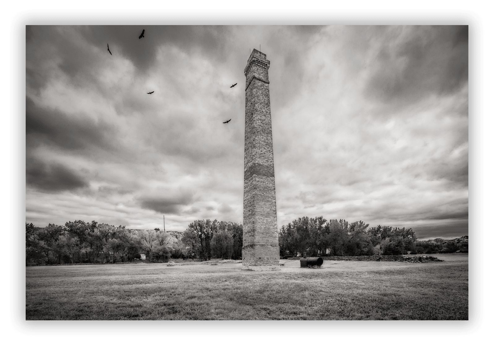 De Mores Packing Plant Chimney, Medora, ND