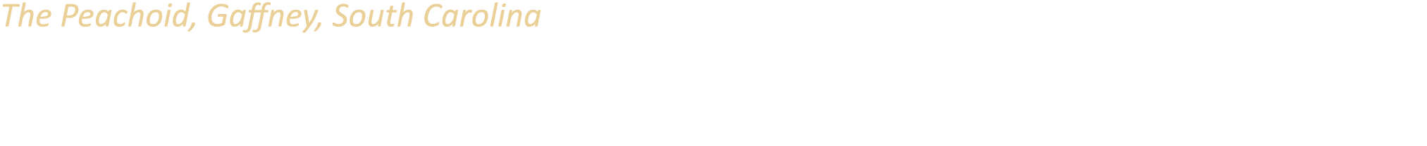 The Peachoid, Gaffney, South Carolina Well known for its peaches, the small rural town of Gaffney, South Carolina bui...