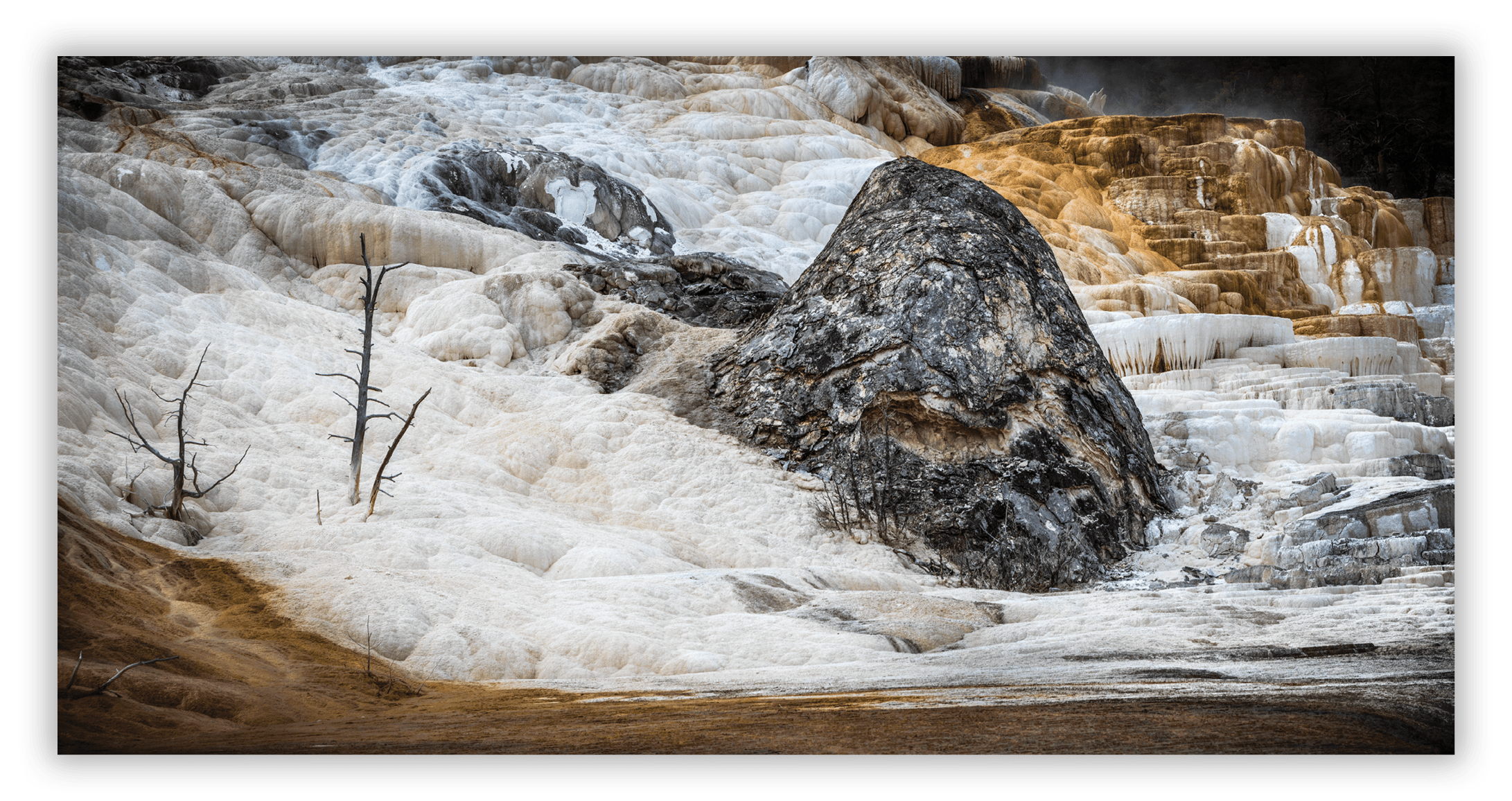 Mamoth Hot Springs Lower Terrace